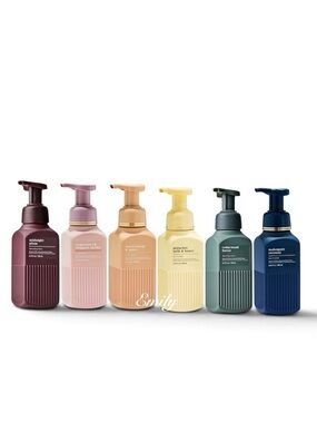 6X Bath & Body Works Gentle & Clean Foaming Hand Soap 8.75 fl Set Bundle